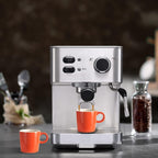 homEdge Mini Procelain Espresso Cup, 4 Ounces / 120 ml Tiny Ceramic Coffee Mugs Demitasse for Espresso, Tea- Set of 6, Orange