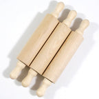 6 pcs 7 Inch Vintage Wooden Rolling Pin, Perfect for Kitchen Decoration, Tiered Tray Decor and Arts Crafts