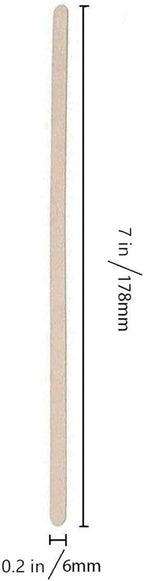 Coffee Stirrers Sticks,Disposable Wooden Coffee Stick Beverage Stirrers, Suitable For Coffee Nook Tea Drinks and Bartending, 7 Inches,200 Sticks.