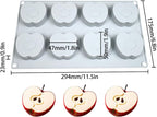 mostsom Appple Shaped Mousse Silicone Molds Chocolate Cake Mould Dessert Baking Form Cake Decorating Tools (G_ Appple)