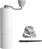 TIMEMORE Chestnut C2 MAX Manual Coffee Grinder with Adjustable Coarseness, Capacity 30g with CNC Stainless Steel Conical Burr, Pour Over Coffee for Hand Grinder of Office Home Traveling Camping