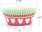 Tosnail 1000 Pack Paper Baking Cups Cupcake Liners Muffin Liner - Assorted 10 Styles