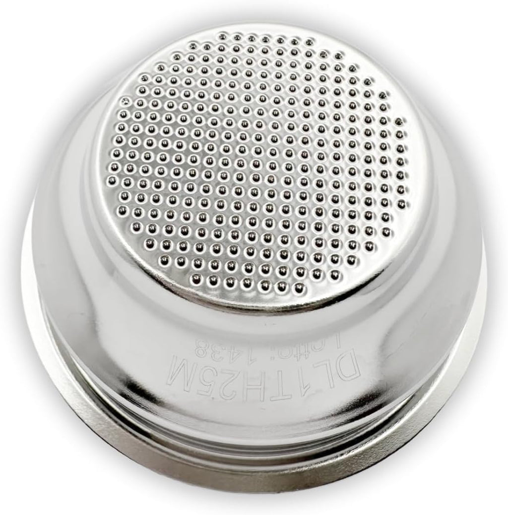 IMS Precision Filter Basket Compatible with Delonghi Espresso Machines. Single Espresso 8-13 grams.