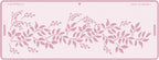 Long Border Cake Stencil, 4" x 12.75" (JUNTA)