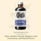 Cook's, Blueberry Extract for Baking, Pies, Jam, Jellies, Candies, Syrup, 8 oz