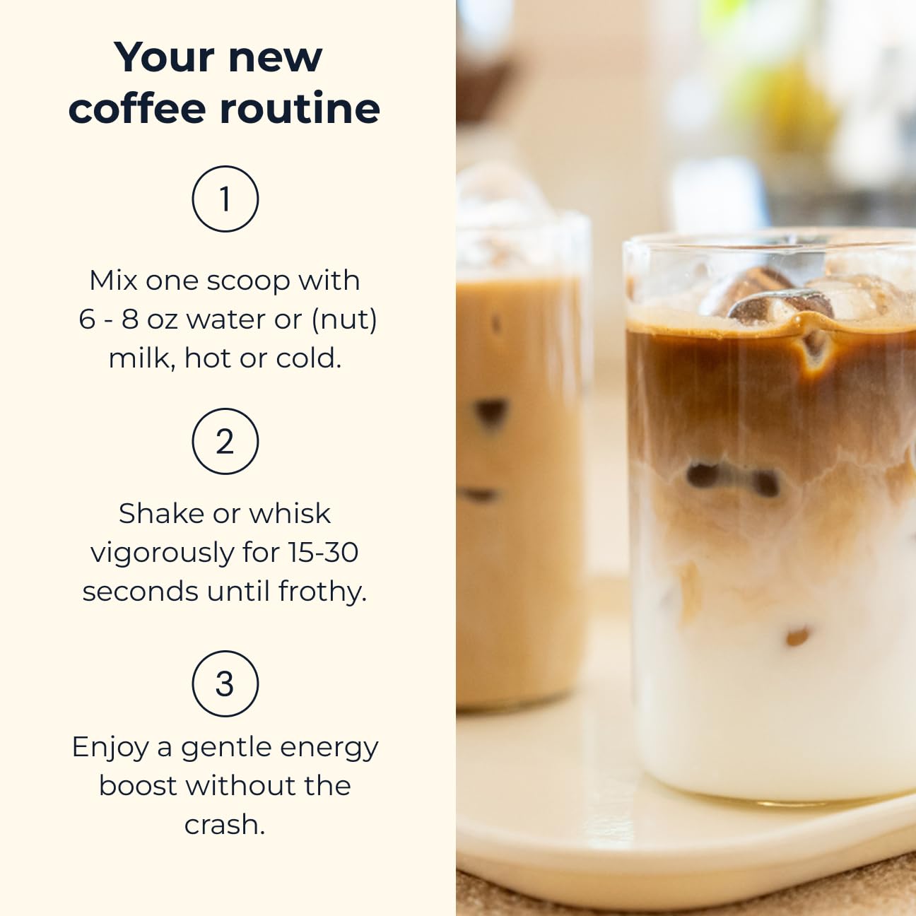 Blueprint by Bryan Johnson Super Shroom Coffee – Mushroom Coffee with Lion’s Mane, Reishi & GABA – 70mg Caffeine – Focus & Energy Coffee – Adaptogenic Coffee Alternative – 30 Servings