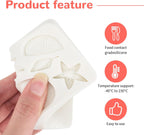 2 Pcs Mini Lemon Fondant Molds,Summer Fruit Silicone Molds for Gummy,Baking Cake,Cupcake Topper DIY Crafts