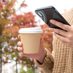 Restaurantware 8 Ounce Double Wall Disposable Coffee Cups, 500 Insulated Kraft Paper Tumblers with Ripple Wall Design, Lids Sold Separately for Hot Drinks like Tea, Hot Chocolate, and More