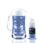 Sky Blue BREW GLITTER Edible Glitter For Drinks, Cocktails, Beer, Garnish Glitter & Beverages | KOSHER & HALAL Certified | 100% Edible & Food Grade | Vegan, Gluten, Nut Free (25g Spray Pump, Sky Blue)