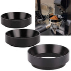 Dosing Rings Aluminum Coffee Powder Dosing Rings Funnel with Magnetic Replacement Coffee Maker Accessory Black(51MM)