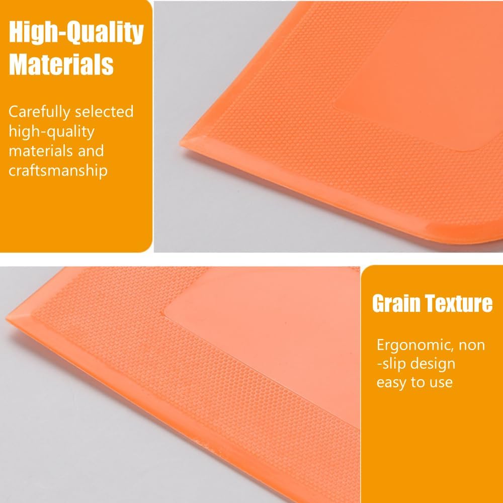 Bench Scraper, Dough Scraper, Bowl Scraper, Food Scraper Tool, Cake Scraper and Pastry Scraper, Baking Supplies Kitchen Gadgets