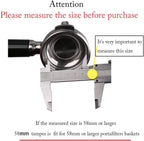 Coffee Tamper 58mm Barista Espresso Base Coffee Bean Press