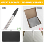 KVK 43.3×25.6in Silicone Mats for Kitchen Counter - Extra Large Silicone Mat Heat Resistant - Glossy Bottom Non Slip - Universal Painting Craft Resin Mat Table Countertop Protector, Taupe