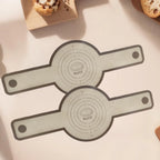 Silicone Bread Sling for Dutch Oven, 2 PC Non-Stick & Easy Clean Reusable Silicone Bread Baking Mat with Long Handles, Easy to Transfer Sourdough Bread + 1 Reusable Bread Bag