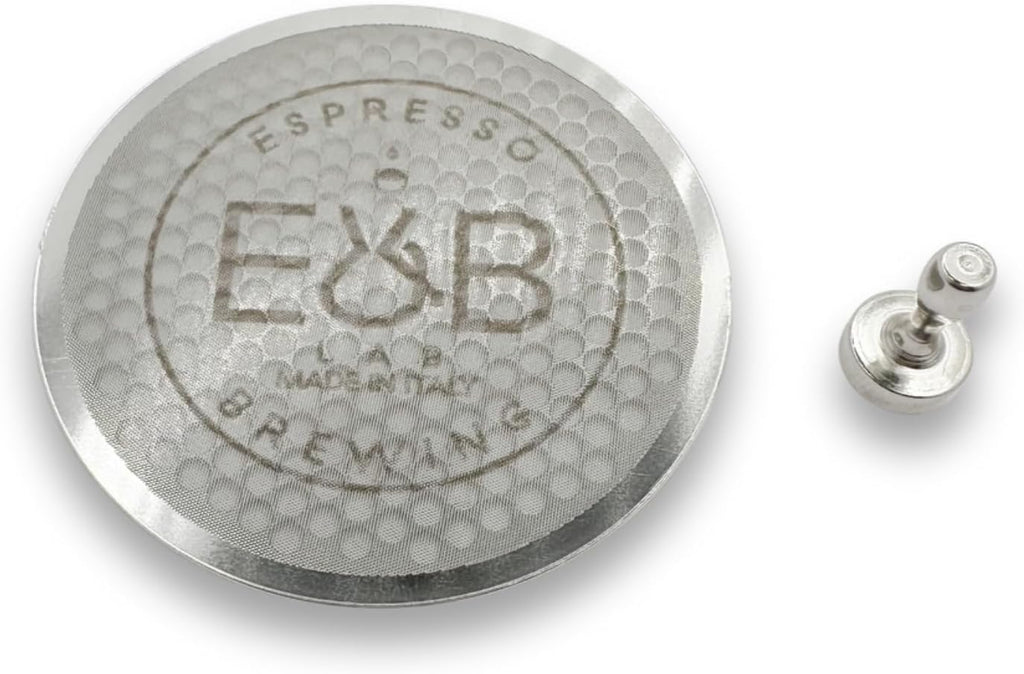 IMS Precision Puck Diffuser Screen by E&B, LAB made for 54mm Breville and Sage espresso machines with magnet