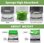 Microfiber Cloth 6Pack Cleaning Rags Absorbant Lint Free Cloth for House, Kitchen, Car, Glass, Stainless Steel, Window, Boat Cleaner-12''x 12''-Orange