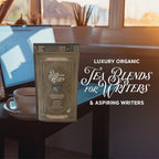 Writer's Tea Bad Review - Calming Tea - Peppermint, Cinnamon, Flavors, Blackberry Leaves, and Orange Peel Tea Blend - Caffeine Free - 20 Woven Sachets