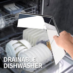 Guowall Extensible Rectangular Cake Mould Stainless Steel Pastry Ring Mold for Tiramisu Rectangle Adjustable Baking Frame Big Size for Multiple Size - 10 x 7 inch