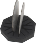 53.5mm Puck Screen Stainless Steel Espresso Puck Screen Coffee Filter Mesh with Silicone Holder Compatible with Espresso Machine 54mm Portafilter Basket (2pcs)