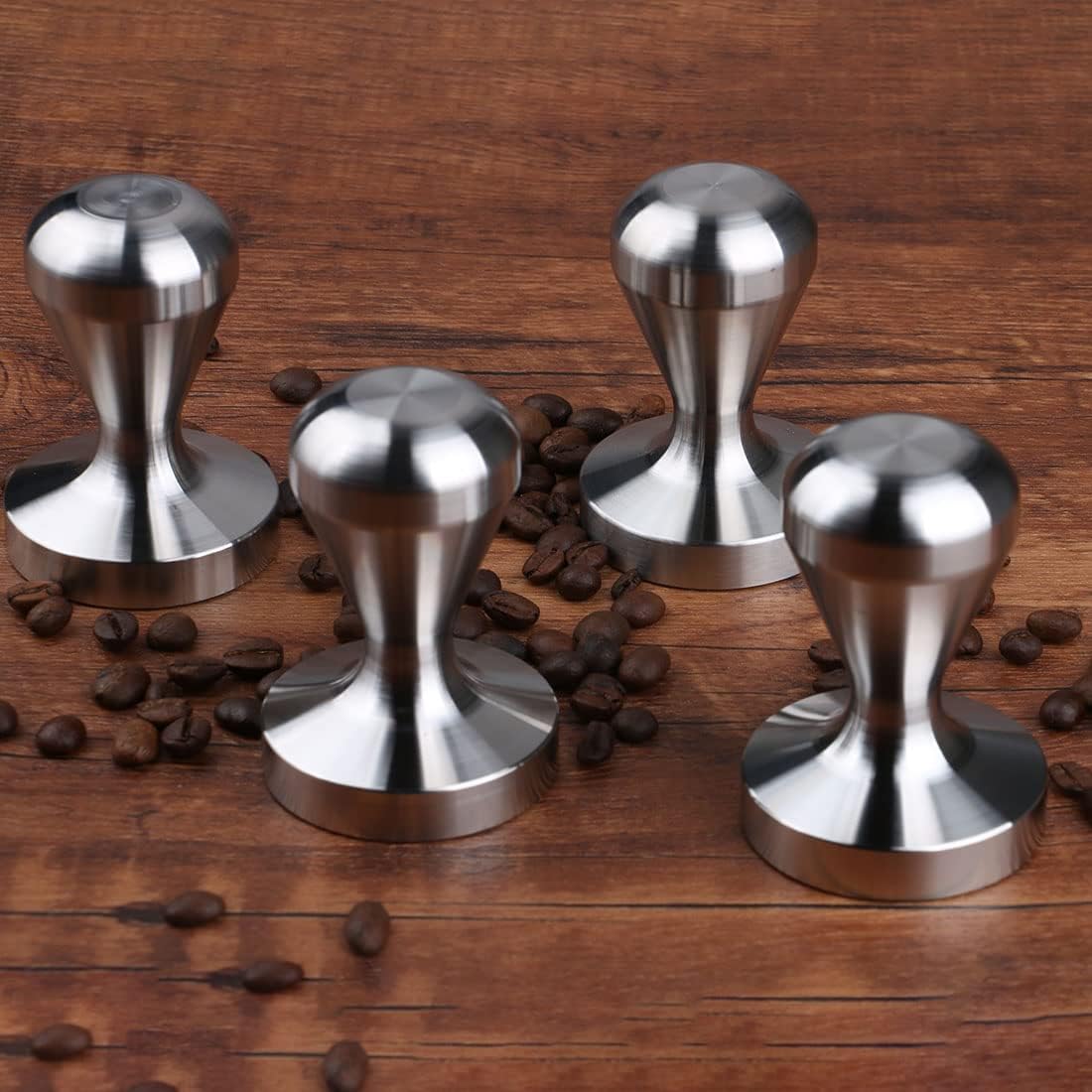 Stainless Steel 58mm Coffee Tamper 100% Stainless Steel Espresso Tamper Tool