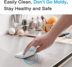 LandHope Large Cutting Board 304 Stainless Steel Cutting Board Metal Baking Mat Non Stick Thick Board Cutting Fruit Vegetable Meat Kneading Rolling Bread Pizza Biscuits Dough Sturdy Kitchen