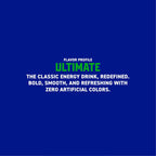 Gorilla Energy Original Energy Drink, Zero Sugar & 200mg Natural Caffeine, L-Theanine, Taurine, Ginseng, Acetyl L-Carnitine, B Vitamins, Sugar Free, and No Artificial Colors, 16 oz Cans, 12 Pack