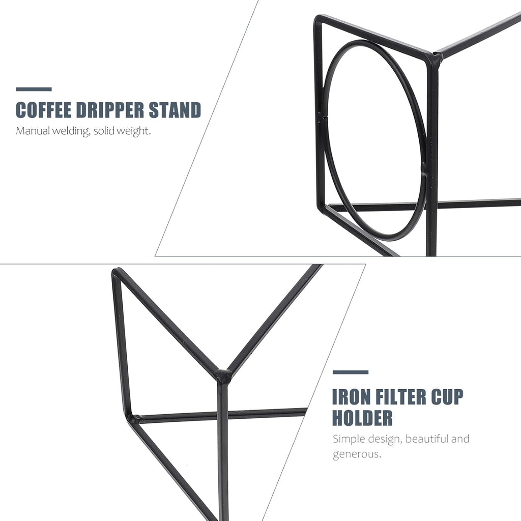 Pour Over Dripper Stand Manual Coffee Filter Maker Pour Over Coffee Holder Filter Cup Holder Tea Strainer Stand for Coffee Beer Drink Maker
