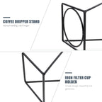 Pour Over Dripper Stand Manual Coffee Filter Maker Pour Over Coffee Holder Filter Cup Holder Tea Strainer Stand for Coffee Beer Drink Maker