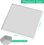 TRZZ Silicone Waterproof Under Sink Mat 22" x 19", Drip Tray and Cabinet Liner for Kitchen and Bathroom, Prevents Water Damage and Organizes Cabinets (Light Grey)