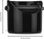 Dreamfarm Big Grindenstèin Sturdy, Compact, Modern Space-Saving Espresso Coffee Grind Knock Box -Black
