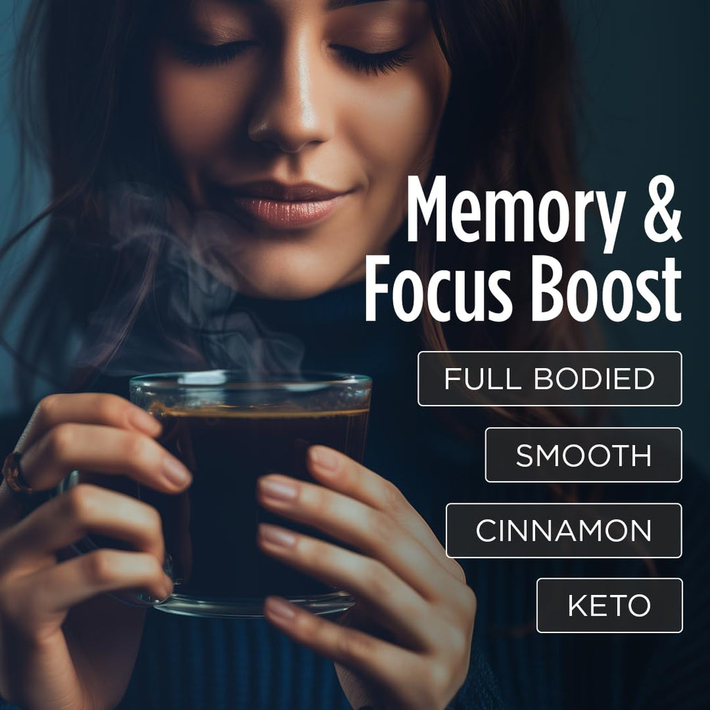 VitaCup Decaf Genius Keto Coffee Pods with MCT Oil, Turmeric and B Vitamins for Focus in Recyclable Single Serve Pod Compatible with K-Cup Brewers Including Keurig 2.0, 16 Ct