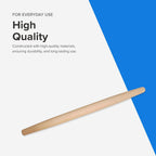 Frieling Crafted in the USA Maple Rolling Pin - Classic French Rolling Pin - Tapered 1.5 x 20 Inch Wooden Roller for Baking - Dough Roller