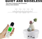 Rotating Display Stand 4.72'' Turntable Stand Black&White Spinning Stand for Product Shows