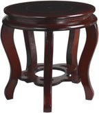 Wooden Fishbowl Display Vase Pot Tall Planter Stand Plant Pot Display Stand (11")