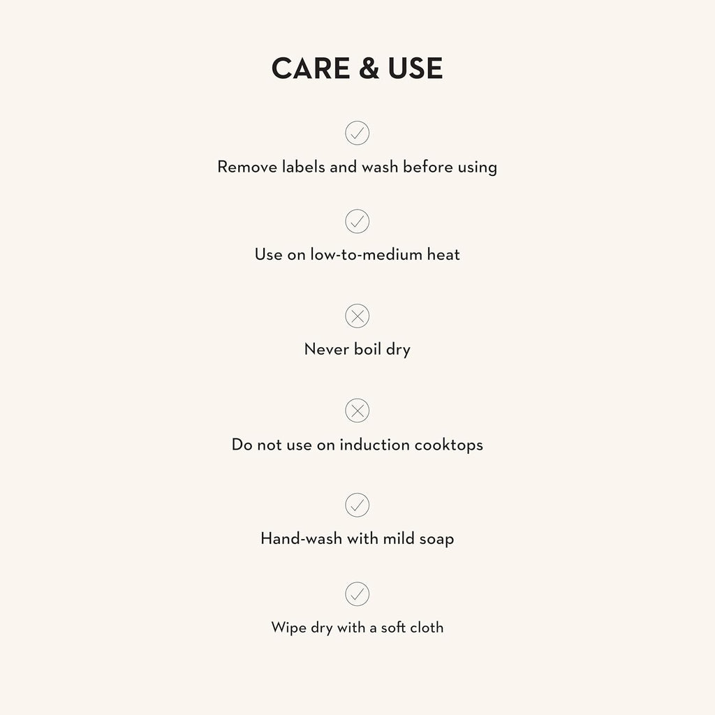 MACKENZIE-CHILDS Enamel Tea Kettle, Stylish Tea Kettle for Stovetop, Grey-and-White Sterling Check, 2 Quarts