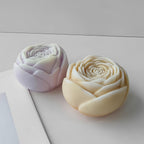Rose Ball 3D Round Flower Peony Resin Casting Molds - Silicone Mold for Candle Making & Home Decor