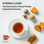 iTeaworld Yunnan Black Tea Loose Leaf, Non-GMO, No Sweetener, Authentic Chinese Tea, Honey & Sweet Potato Aroma, Strong tea,20 Corn Tea Bags for Black Tea Beginners - 1 Pack (3.5 oz)