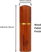 WDT Tool for Espresso – 6x 0.35mm Needles with Stand | Espresso Distribution & Stirring Tool | Wooden Handle Barista Accessory for Even Extraction & Better Crema