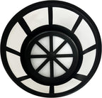 GoldTone Brand Reusable 8-12 Cup Basket Filter | Reusable Basket Coffee Filter Nylon Mesh fits Mr. Coffee, Black + Decker, Proctor Silex (1 Pack)