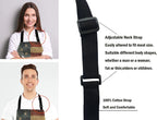 American Flag Dont Tread On Me Bib Apron with Adjustable Neck for Men Women,Suitable for Home Kitchen Cooking Waitress Chef Grill Bistro Baking BBQ Apron