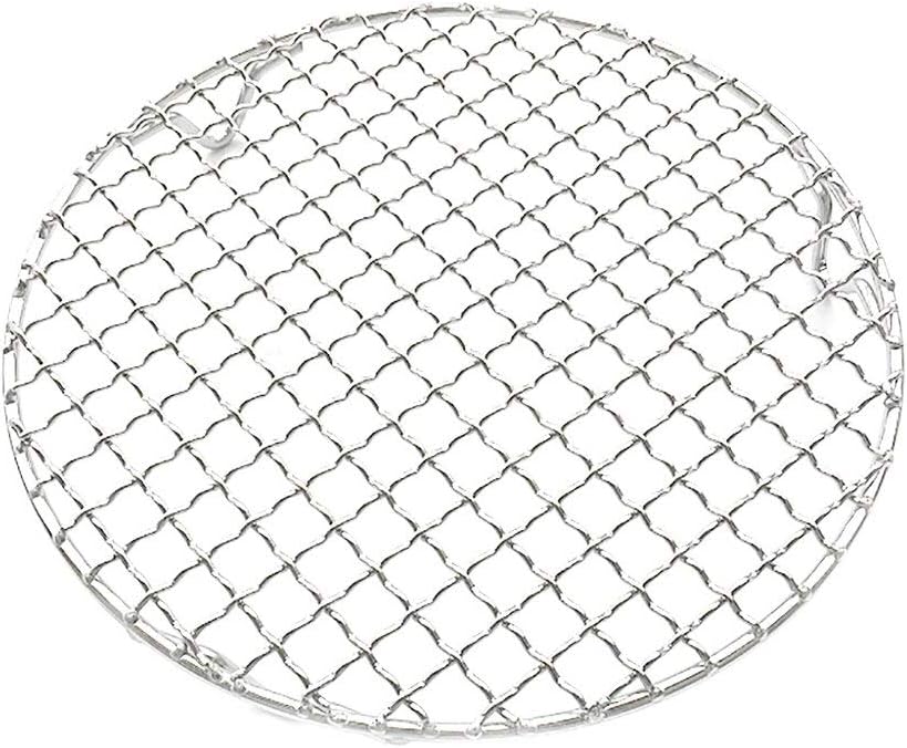 Versatile Round 304 Stainless Steel Cooling Rack Baking,Heat Resistant Rust Proof Sturdy Durable Dia 10.4"