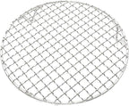 Versatile Round 304 Stainless Steel Cooling Rack Baking,Heat Resistant Rust Proof Sturdy Durable Dia 9.8"