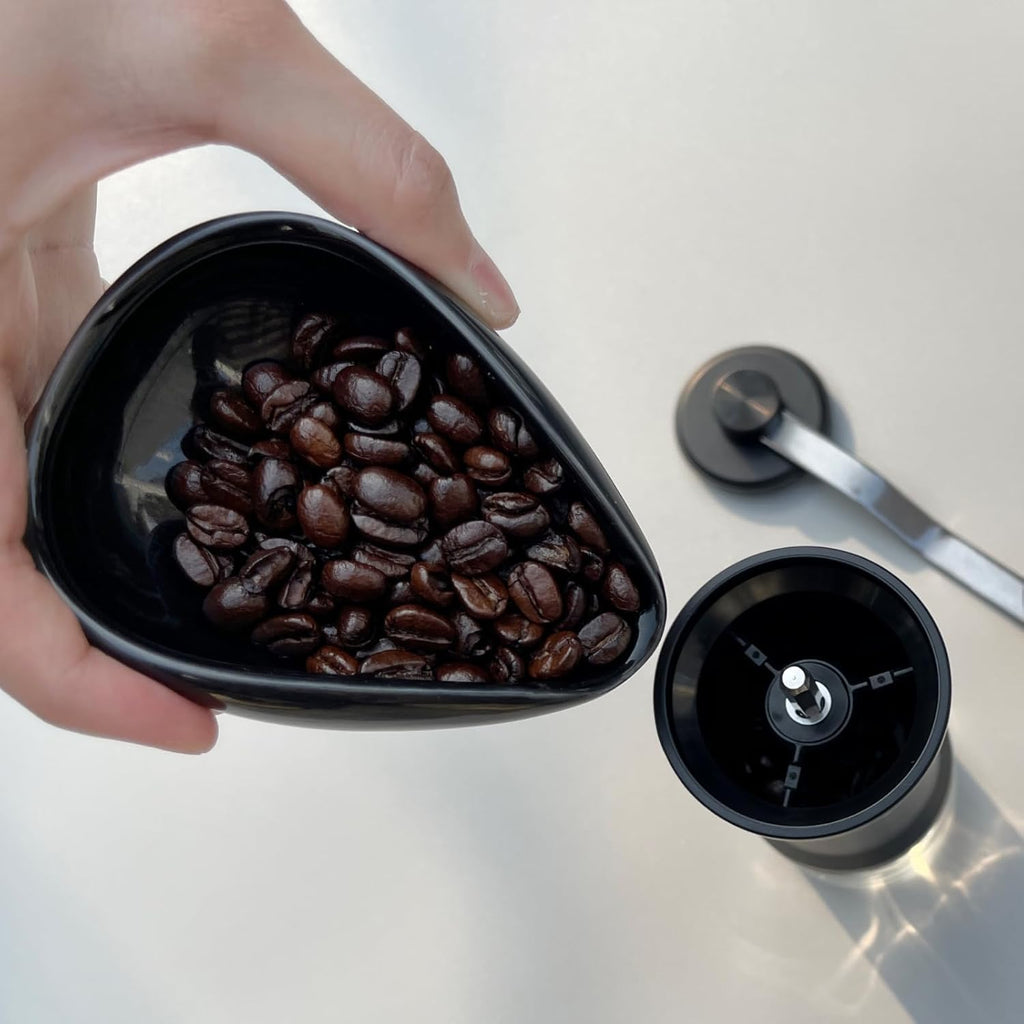 Coffee Bean Dosing Cup and Spray Bottle Set, Coffee Bar Accessories, Single Dose Measuring Tray Kit for Espresso