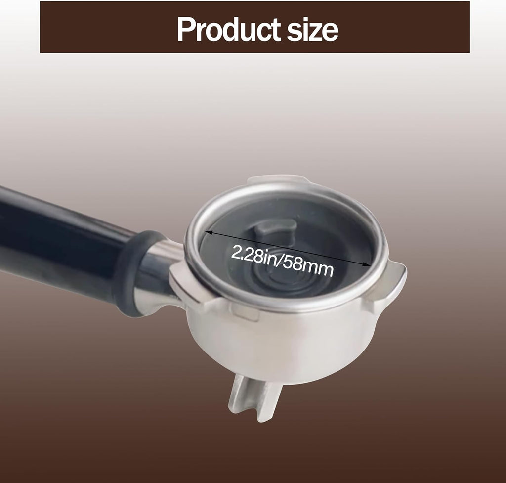 HNF 58mm Espresso Cleaning Disc For Breville Espresso Machines BES980XL.BES990.BES900XL.BES920XL 58mm Espresso Backflush Cleaning Disc (Pack of 2)