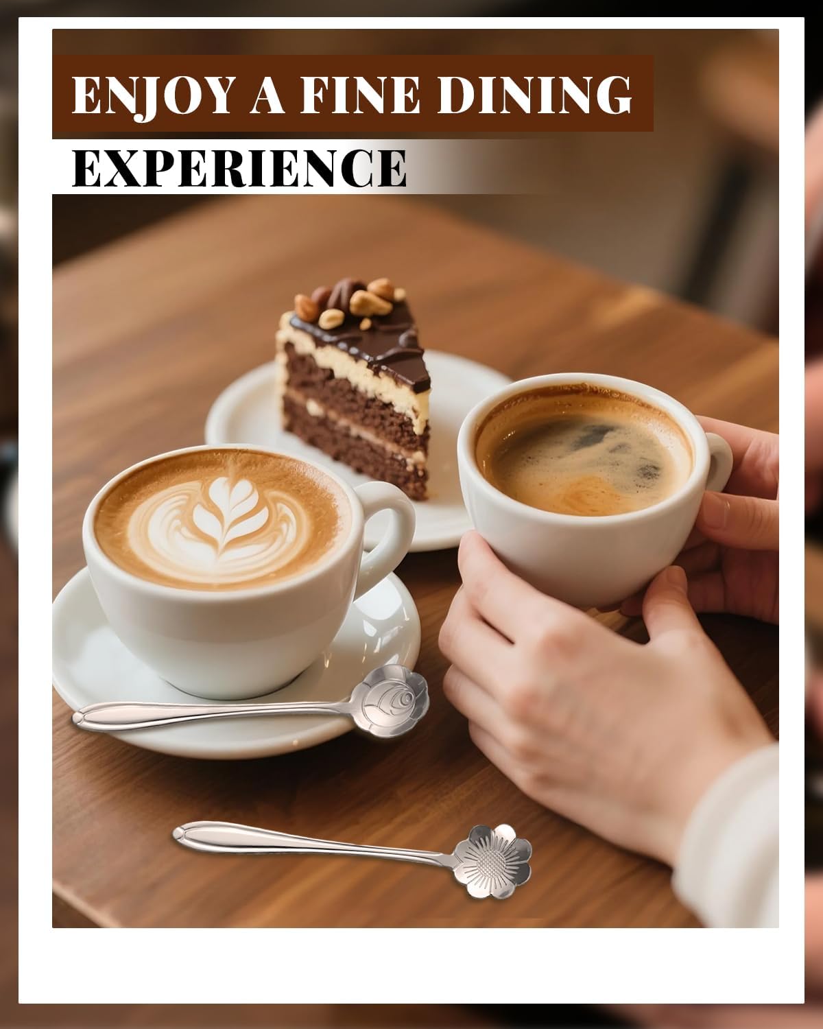 Milk Frothing Pitcher 20oz/600ML with Clear Scale 1PCS, Stainless Steel Cappuccino Espresso Machine Accessories for Barista Coffee Bar Attached Dessert Spoons 2PCS