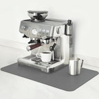 Mimore Coffee Mat - 12x19 Inch Countertop Mat - Absorbent, Hides Stains, Rubber Backed - Dish Drying Mat Fits Under Coffee Maker, Espresso Machine