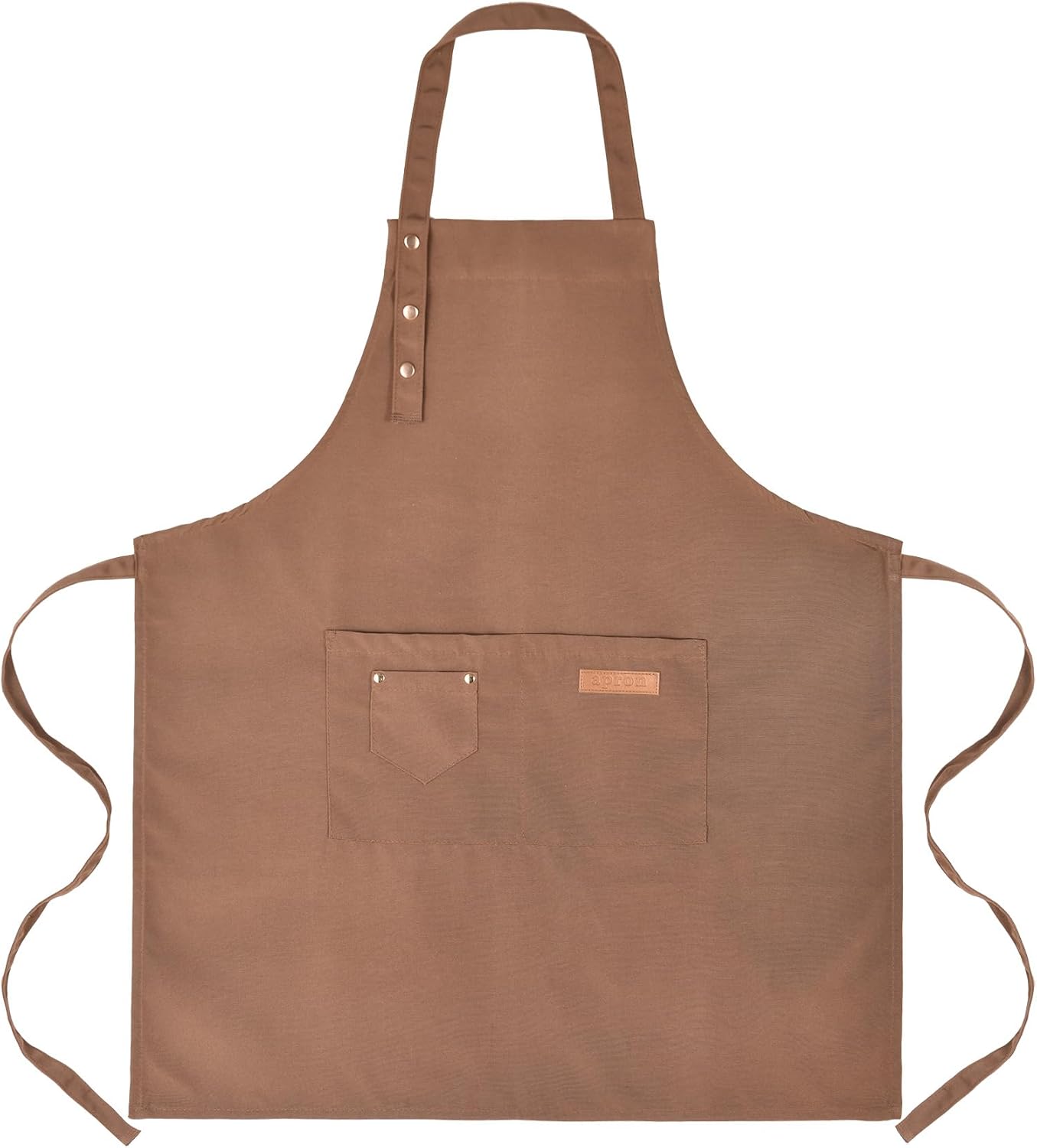 Tosewever Art Aprons for Women Painting Pottery Baking, Mens Buckle Straps Kitchen Apron with Pockets for Chef Cooking