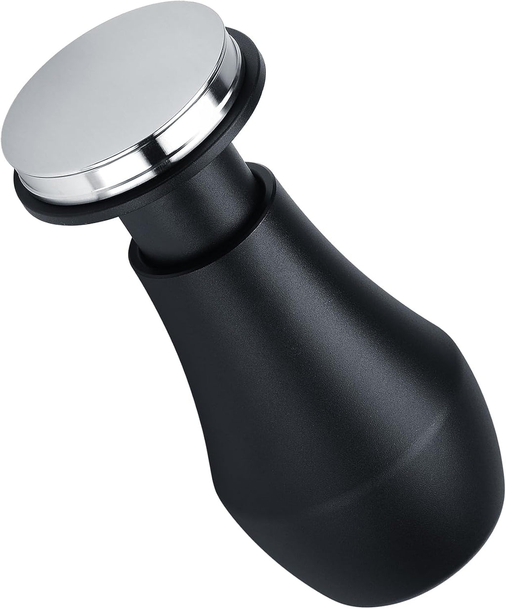 Normcore 39mm Espresso Tamper V4, Barista Coffee Tamper, Spring Loaded Tamper With Stainless Steel Flat Base, Compatible with Flair Classic, Flair Signature, NEO Flex, Black