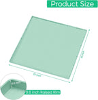 TRZZ Silicone Waterproof Under Sink Mat 22" x 19", Drip Tray and Cabinet Liner for Kitchen and Bathroom, Prevents Water Damage and Organizes Cabinets (Mint Green)