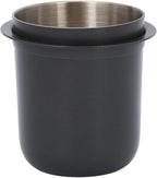 Espresso Dosing Cup Sturdy Stainless Steel Coffee Making Dosing Cup, 150ml 58mm Universal Inverted Coffee Powder Cup for Coffee Machine, 2.7x2.3x2.9in Espresso Cup Release Hand Kit (Silver) (Green)
